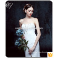 Newest style Hot Selling Body Shape Off Shoulder Lace Elegant Mermaid Wedding Dress